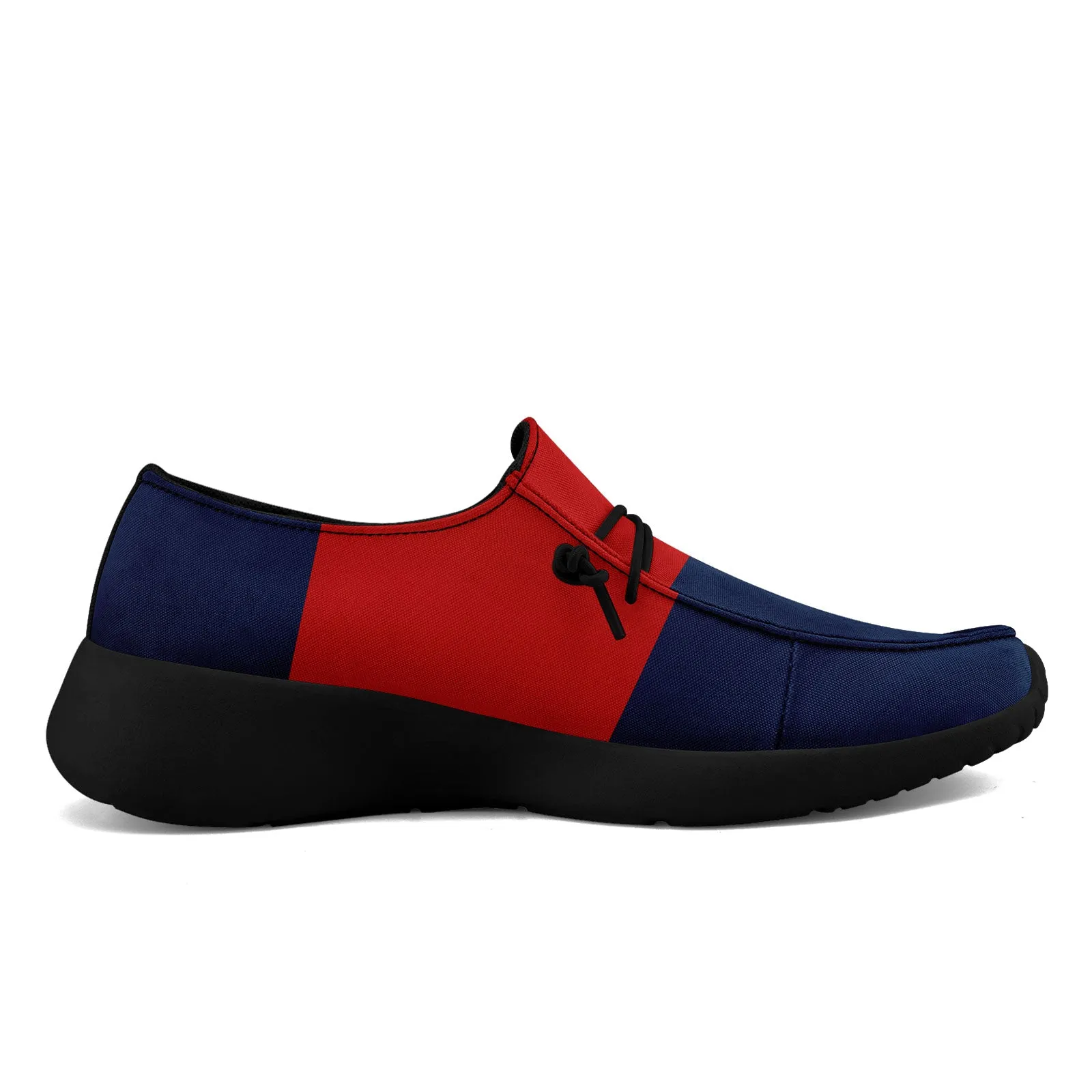 Custom New England Blue Red Shoes Personalized Sneaker FN018-D020278-26