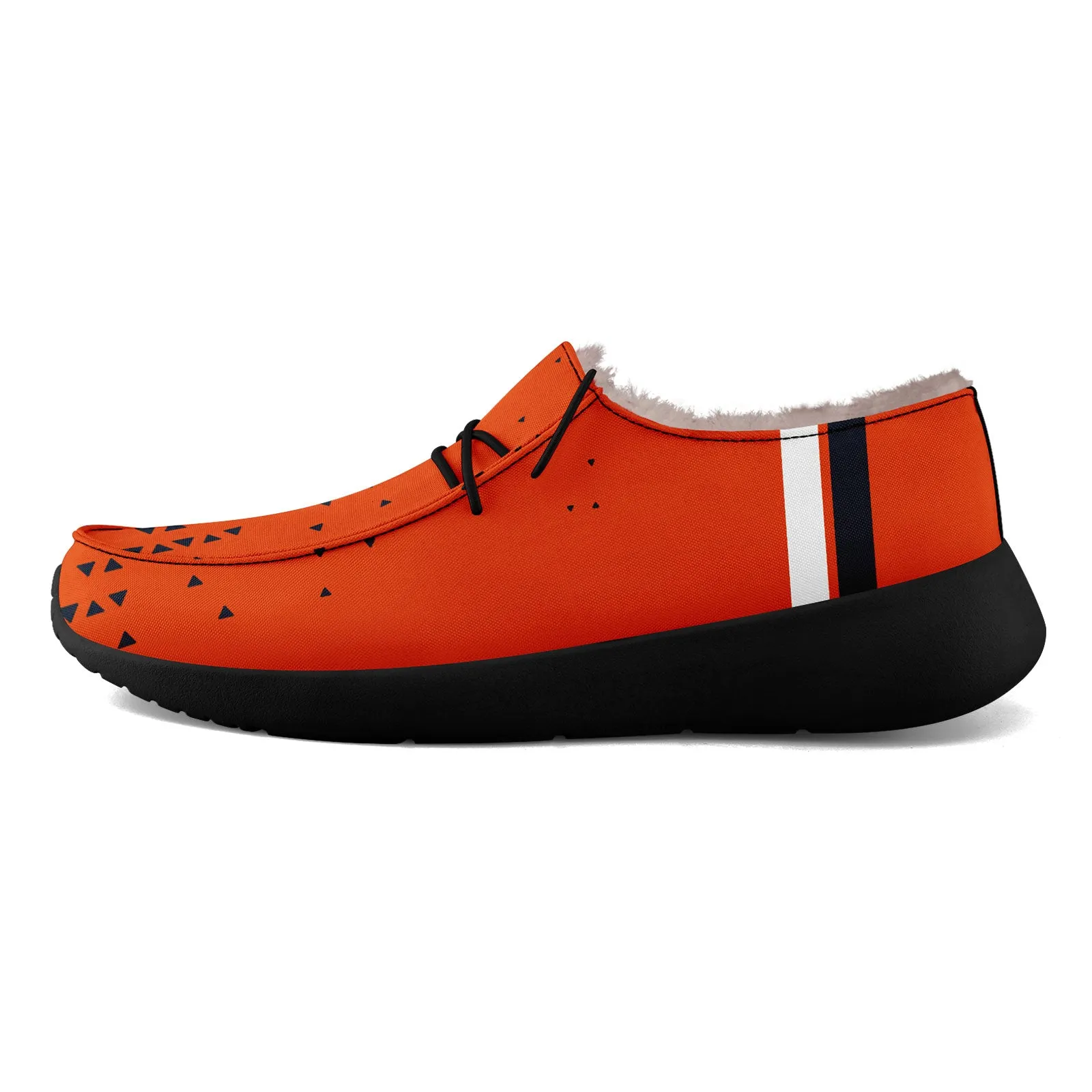 Custom Orange Blue Chicago Shoes Personalized Sneaker FN042-D020279-7