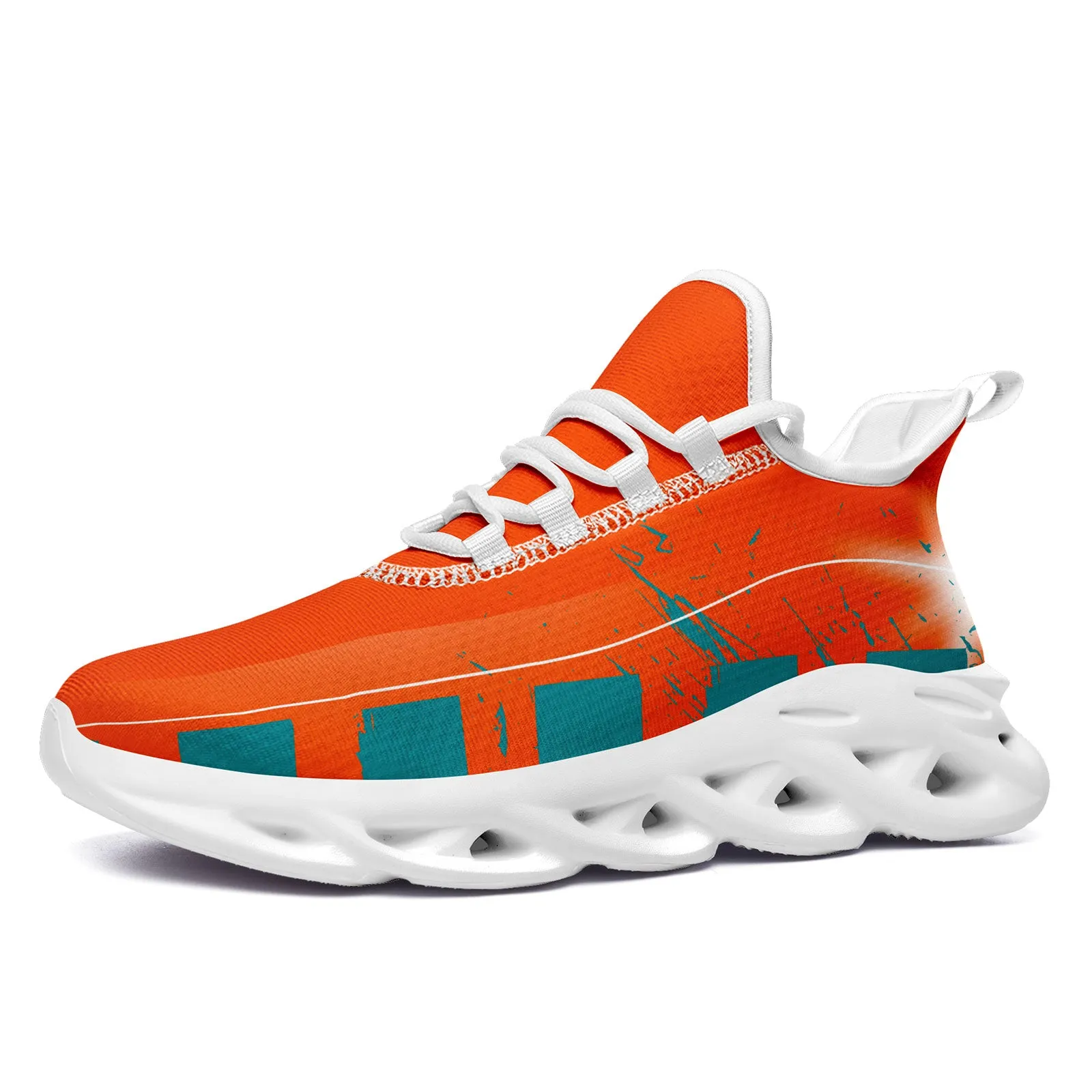 Custom Orange Green Miami Maxsoul Shoes Personalized Sneaker FN003-D020260-24