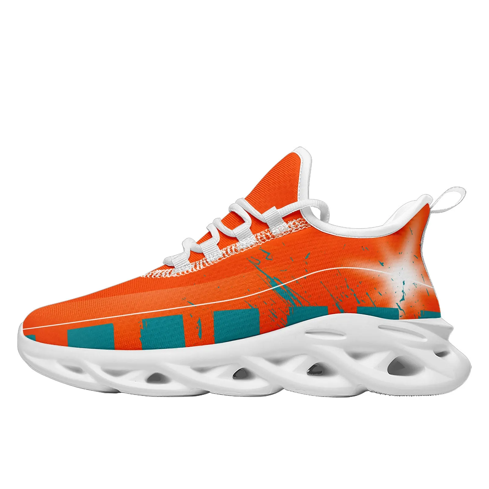 Custom Orange Green Miami Maxsoul Shoes Personalized Sneaker FN003-D020260-24