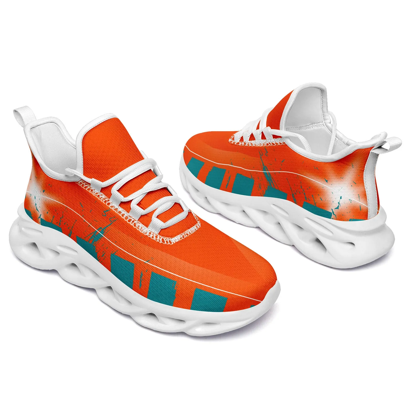 Custom Orange Green Miami Maxsoul Shoes Personalized Sneaker FN003-D020260-24