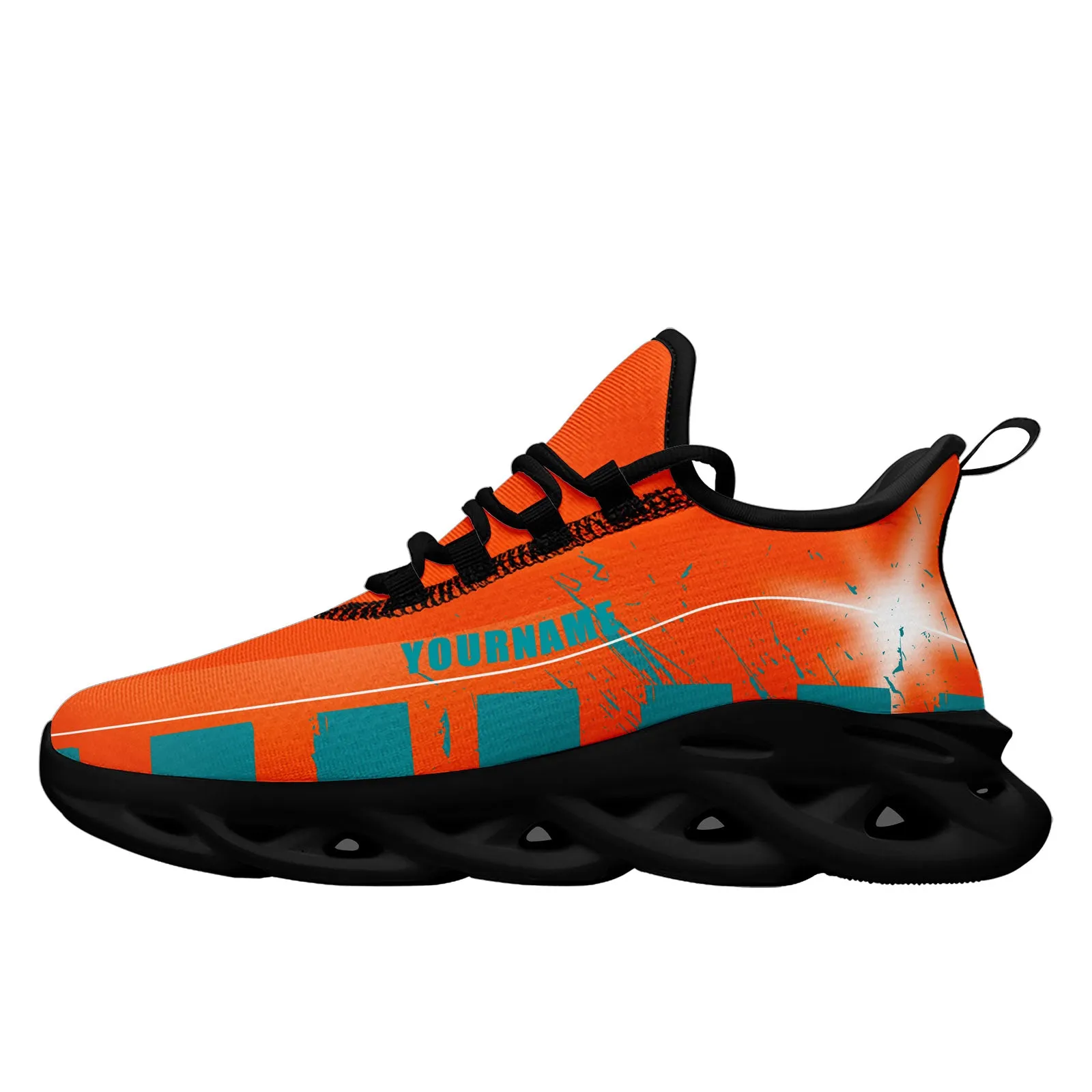 Custom Orange Green Miami Maxsoul Shoes Personalized Sneaker FN003-D020260-24