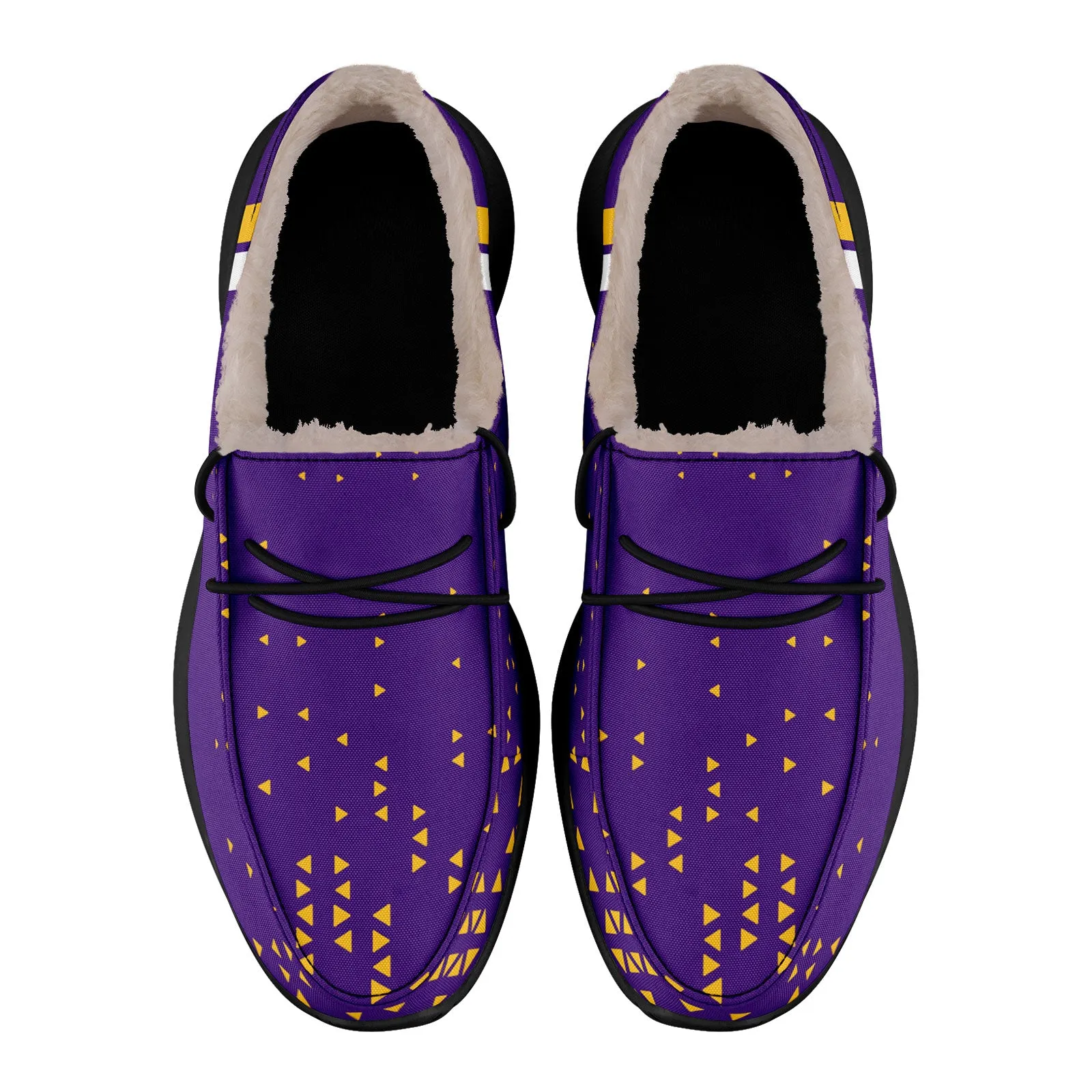 Custom Purple Yellow Minnesota Shoes Personalized Sneaker FN042-D020279-17