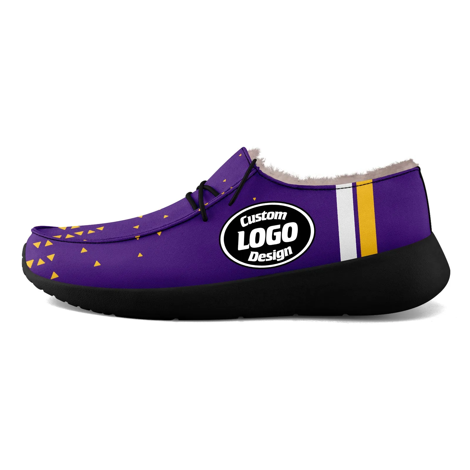 Custom Purple Yellow Minnesota Shoes Personalized Sneaker FN042-D020279-17