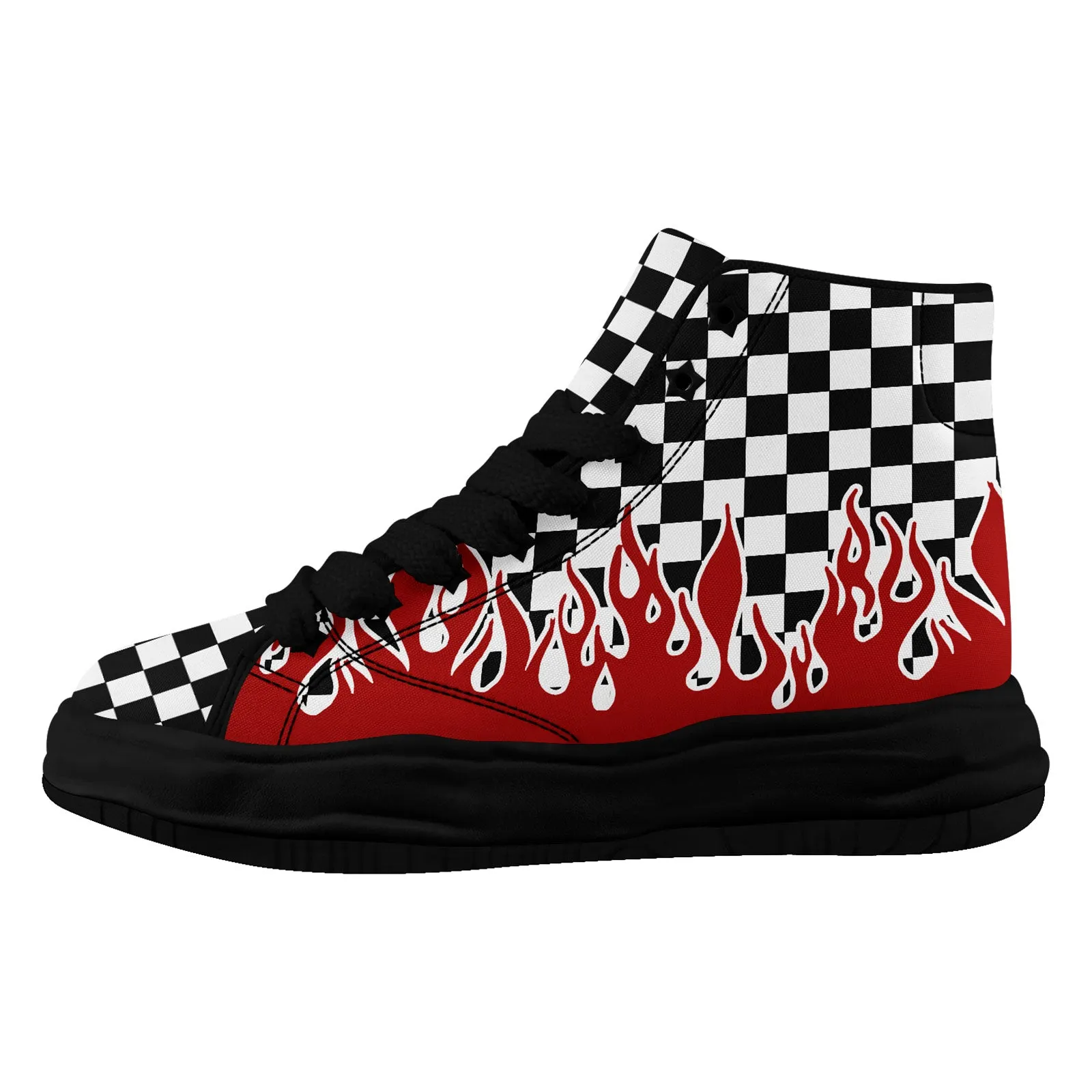 Custom Red Black White Arizona Firesoul Shoes Personalized Sneaker FN039-D020272-1