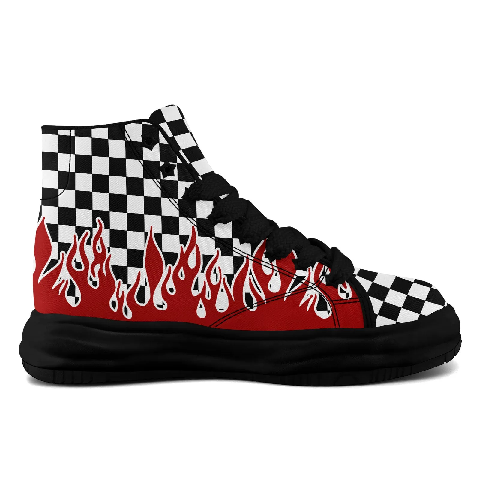 Custom Red Black White Arizona Firesoul Shoes Personalized Sneaker FN039-D020272-1