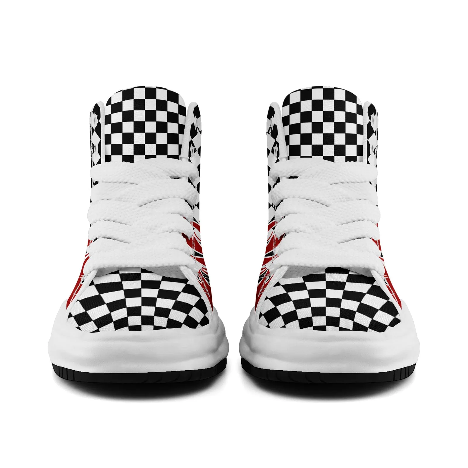 Custom Red Black White Arizona Firesoul Shoes Personalized Sneaker FN039-D020272-1