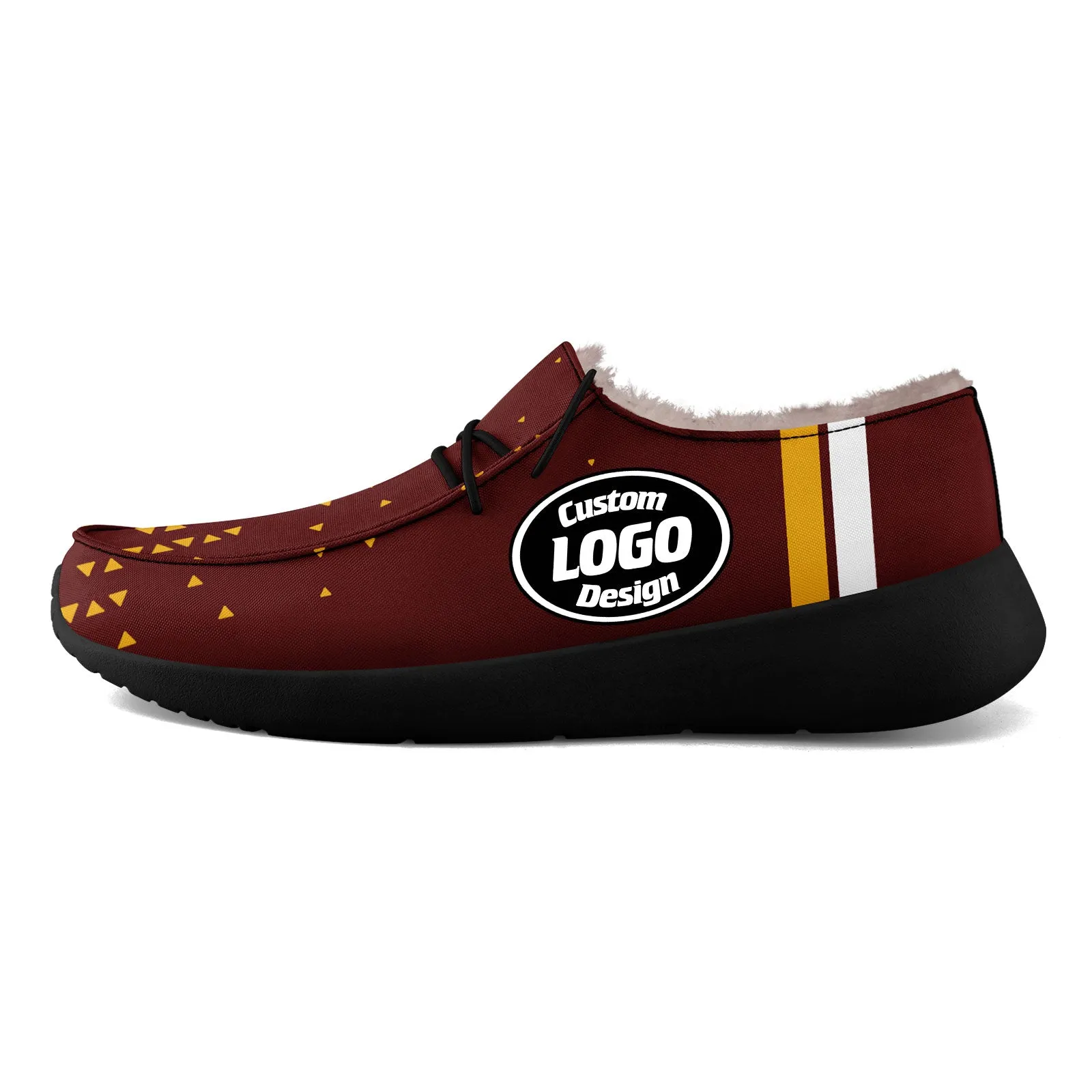 Custom Red Yellow Washington Shoes Personalized Sneaker FN042-D020279-31