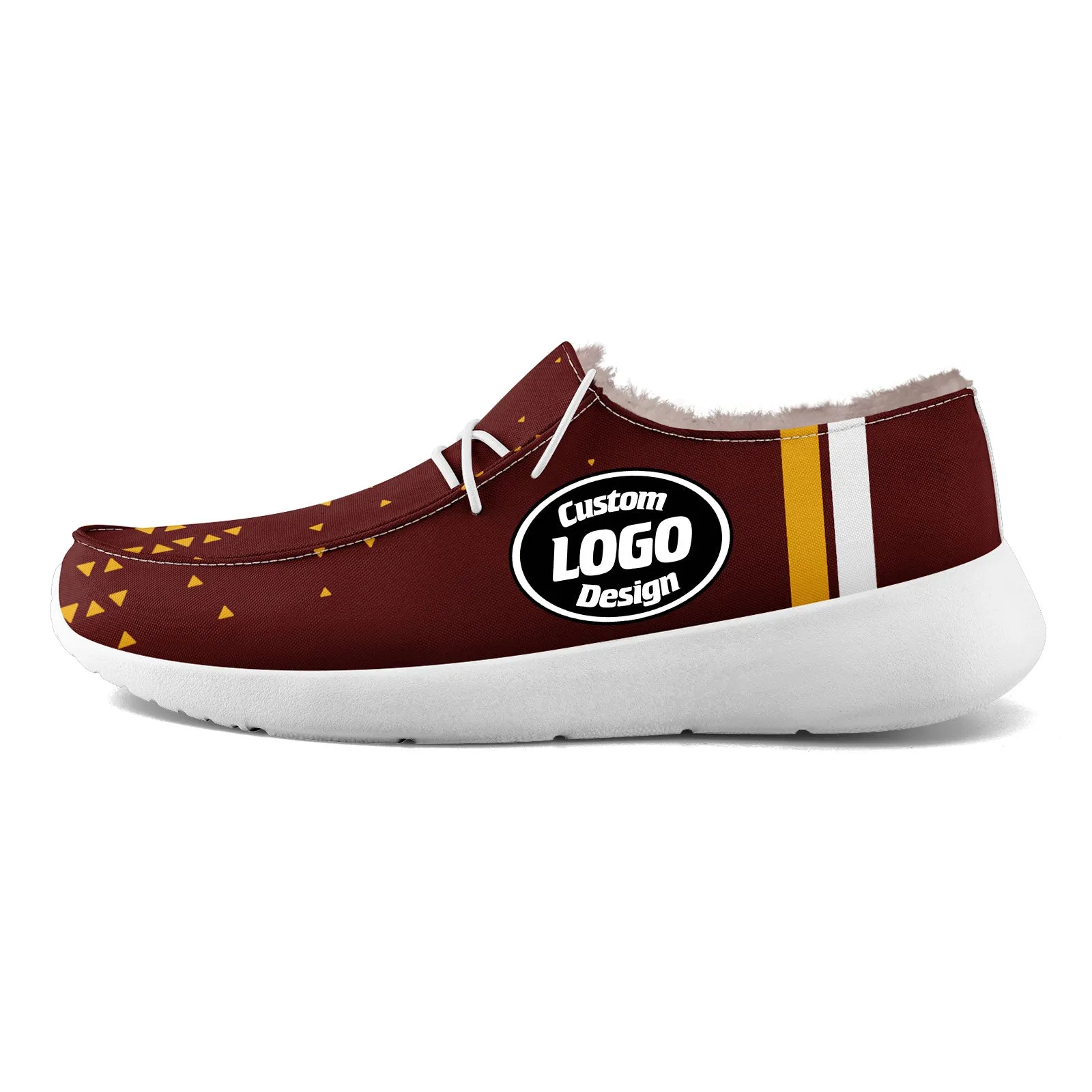 Custom Red Yellow Washington Shoes Personalized Sneaker FN042-D020279-31