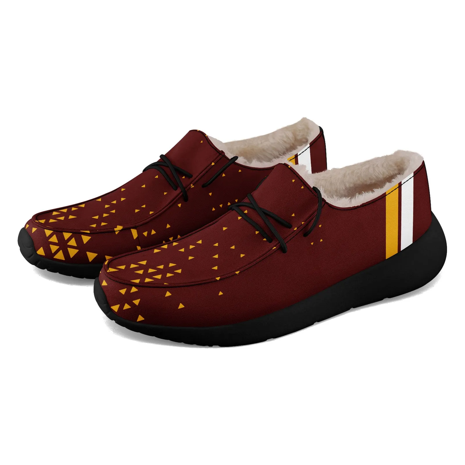 Custom Red Yellow Washington Shoes Personalized Sneaker FN042-D020279-31