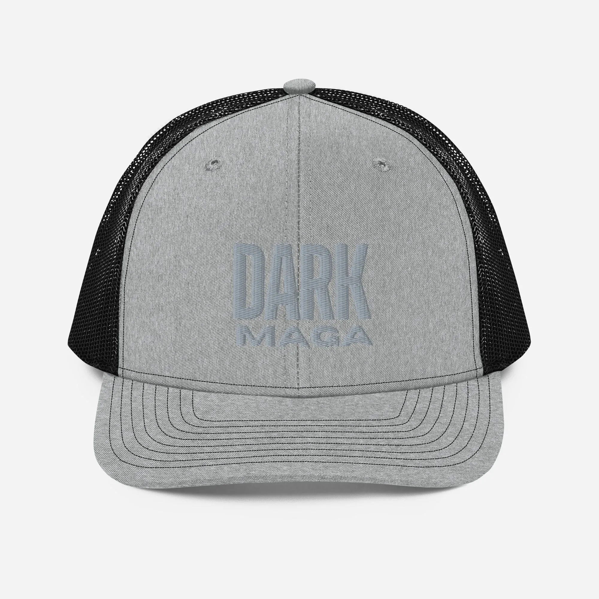 Dark MAGA Custom Embroidered Trucker Hat