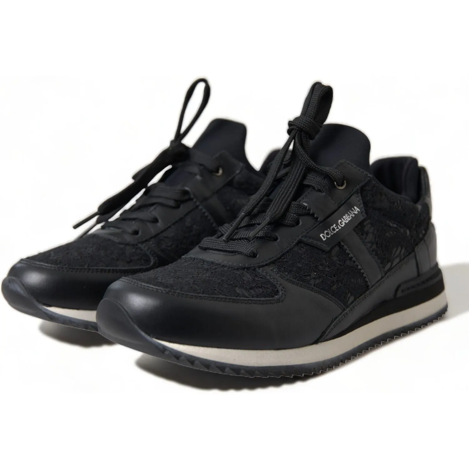 Dolce & Gabbana Elegant Black Classic Sneakers