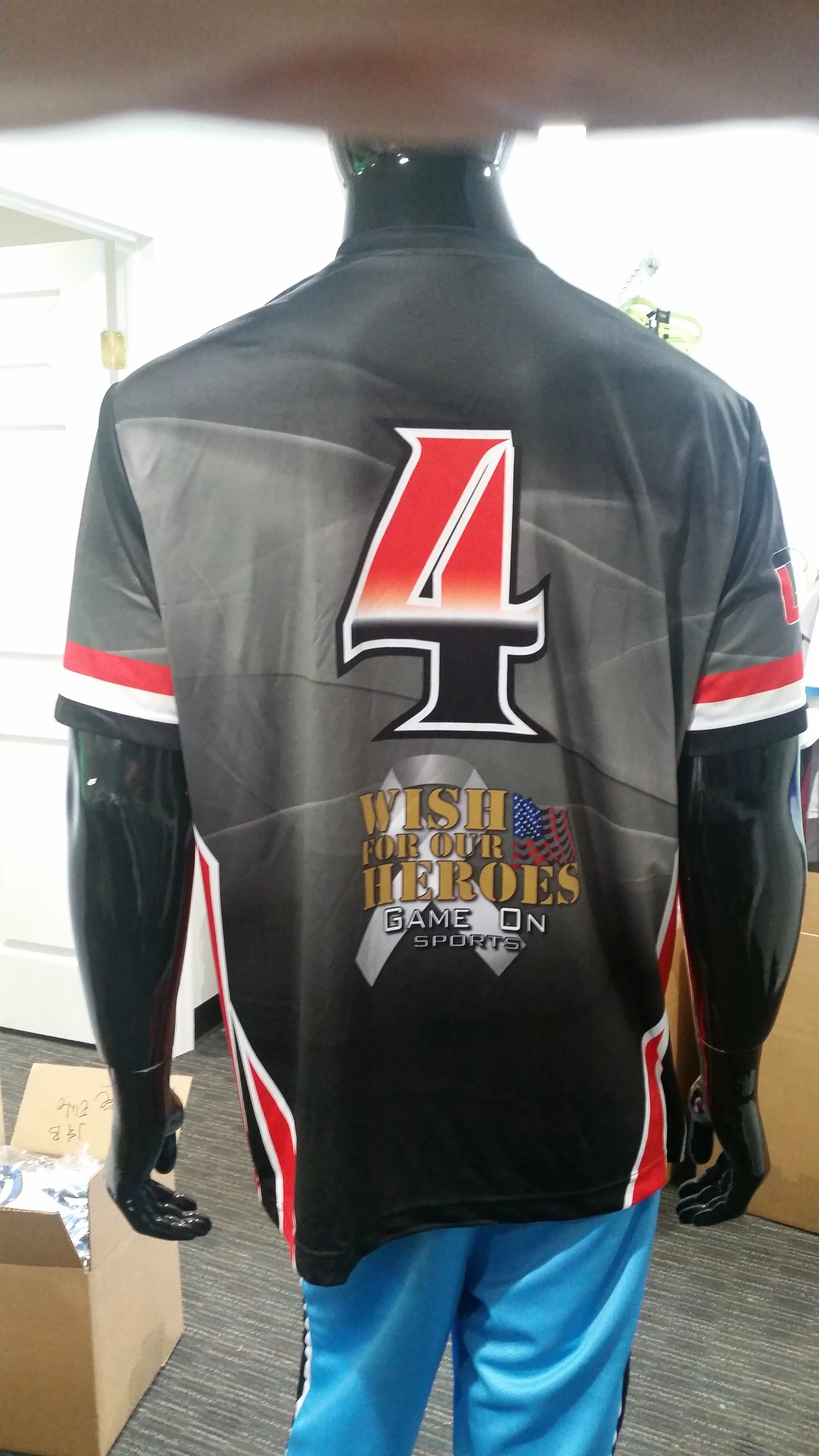 DS - Wish for Our Hero - Custom Full-Dye Jersey