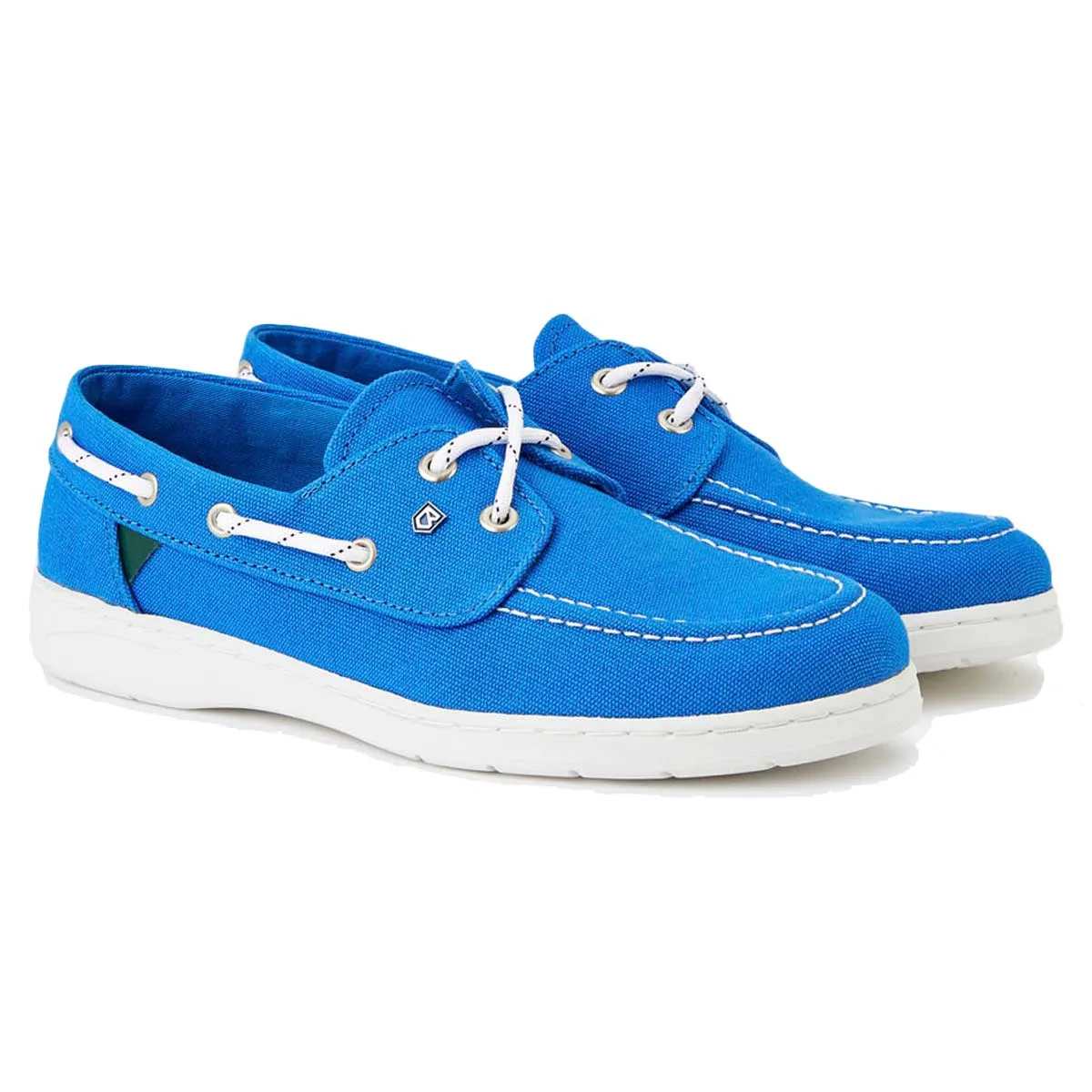 DUBARRY Biarritz Canvas Deck Shoe - Women's - Blue Mist