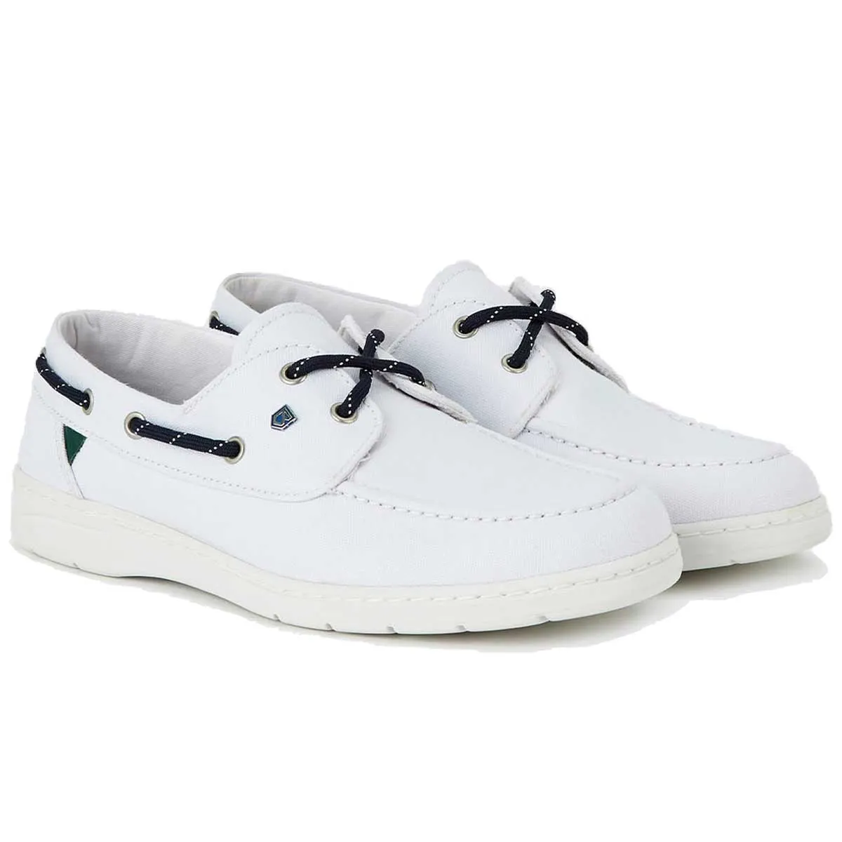 DUBARRY Biarritz Canvas Deck Shoe - Women's - White