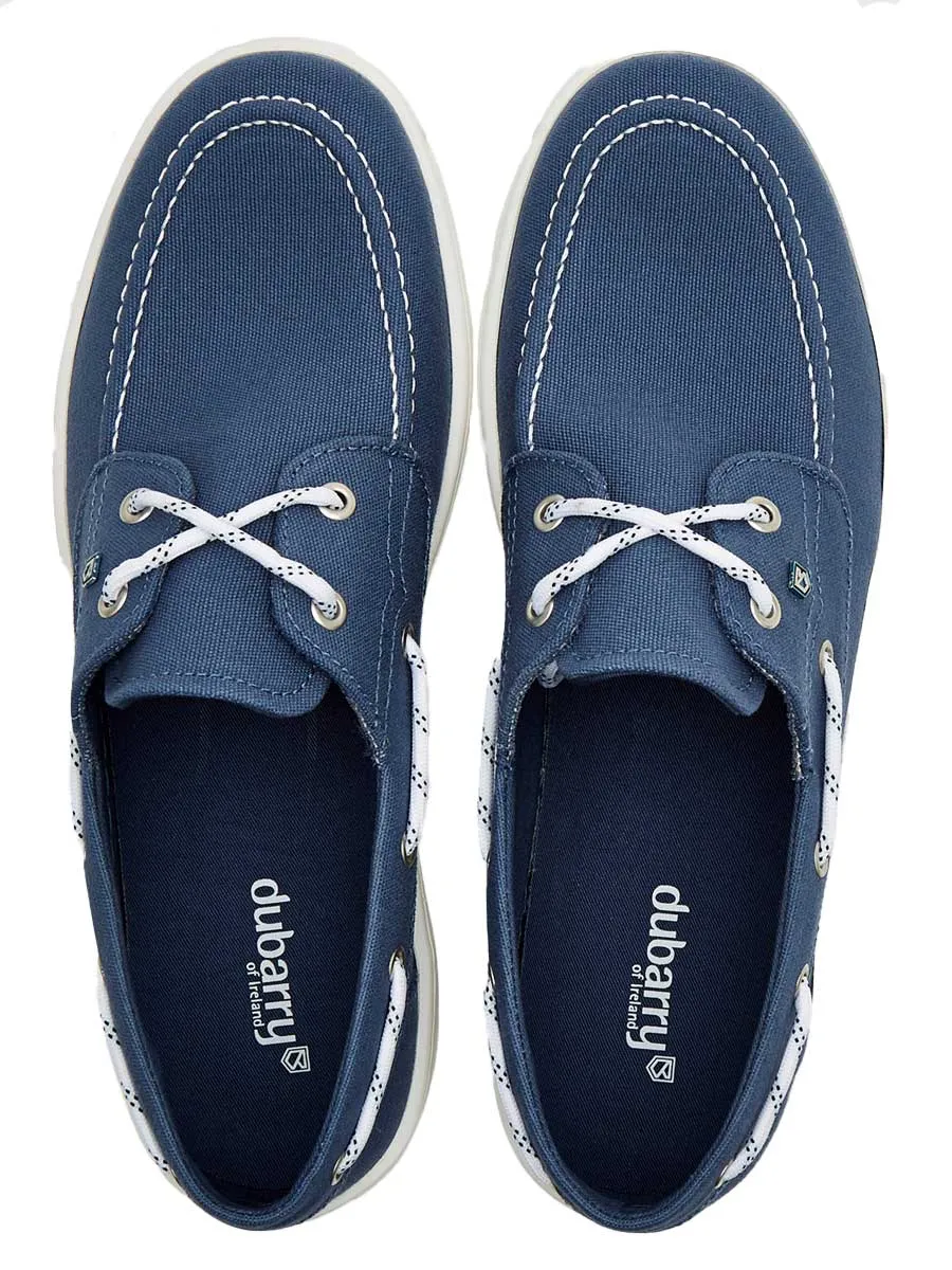 DUBARRY Santorini Canvas Deck Shoe - Men's - Denim