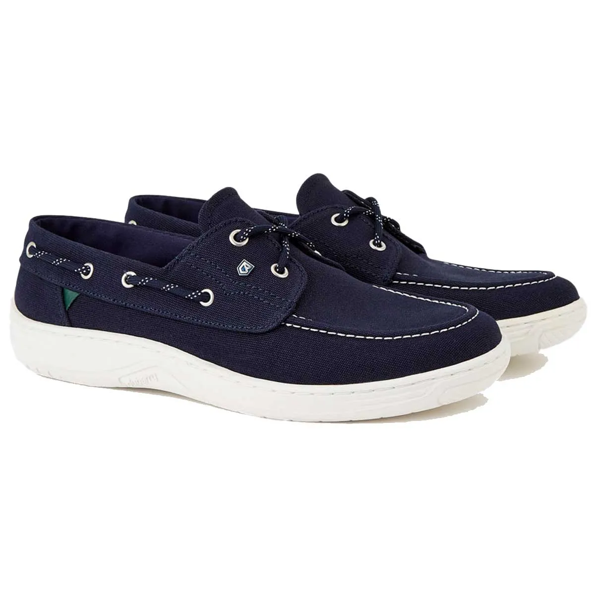 DUBARRY Santorini Canvas Deck Shoe - Men's  - Navy