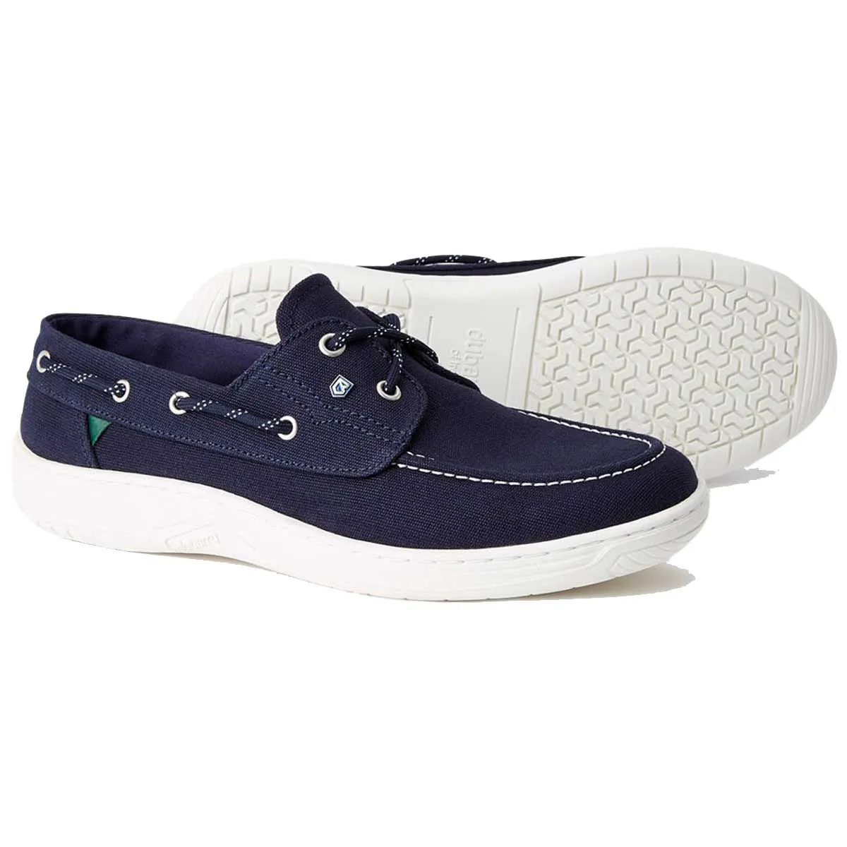 DUBARRY Santorini Canvas Deck Shoe - Men's  - Navy