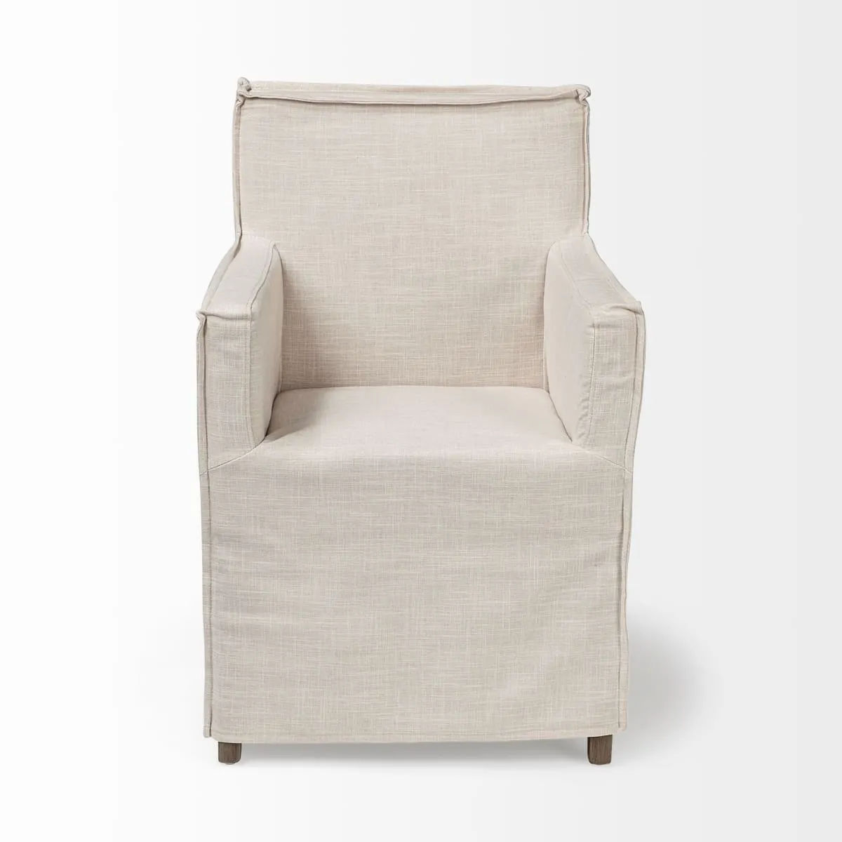 Elbert Dining Chair Cream Fabric ((Side Chair)