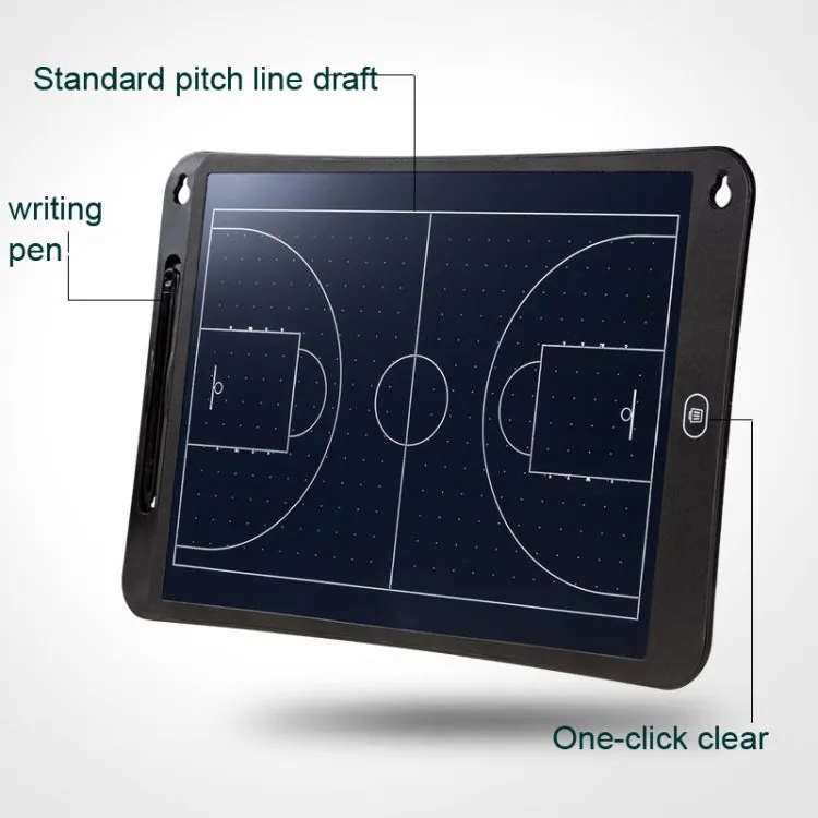 Electronic Basketball Football Demonstration Command Handwriting Board,Style: 15 Inch Football