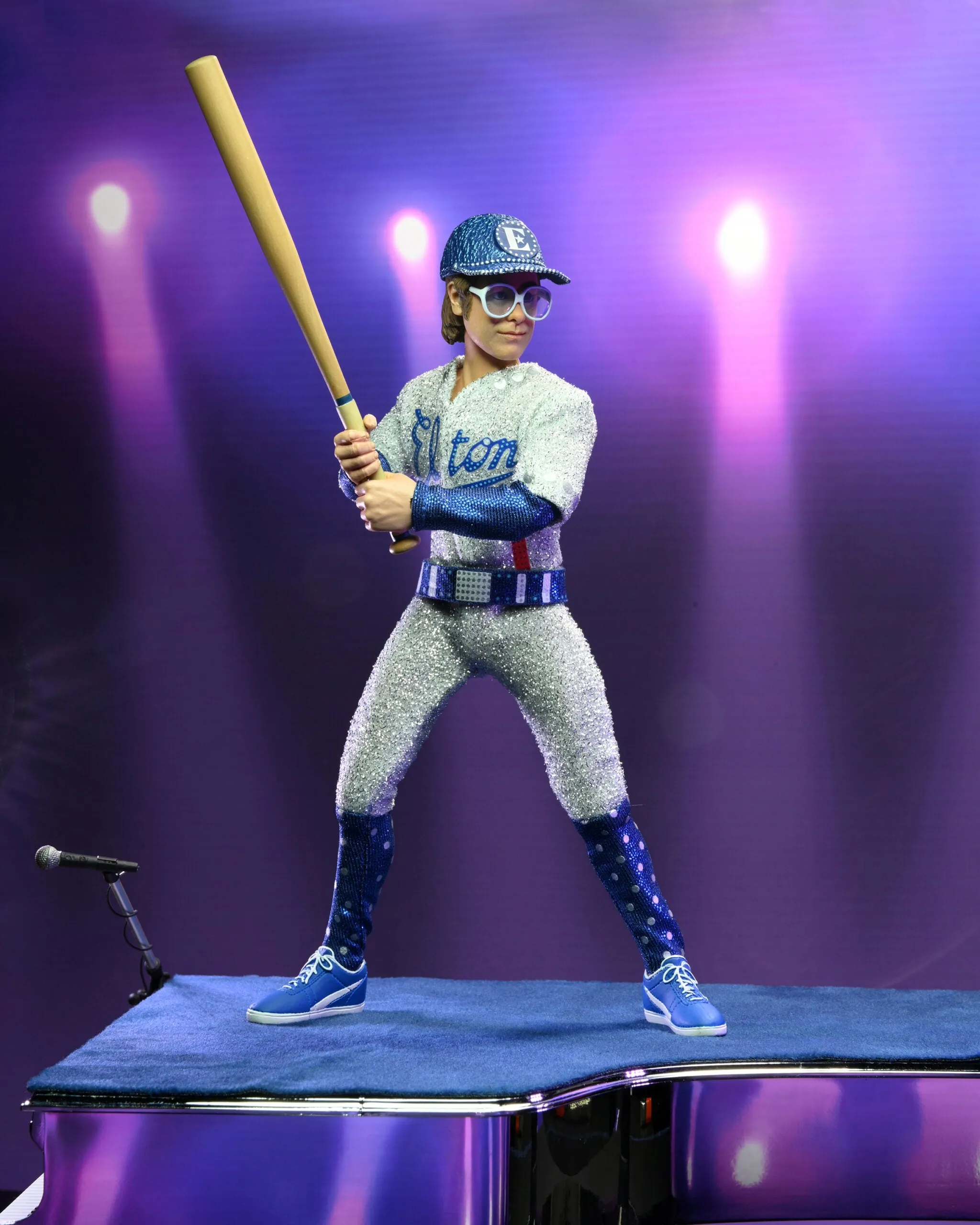 Elton John 8-Inch Clothed Elton John (Live in '75) Action Figure