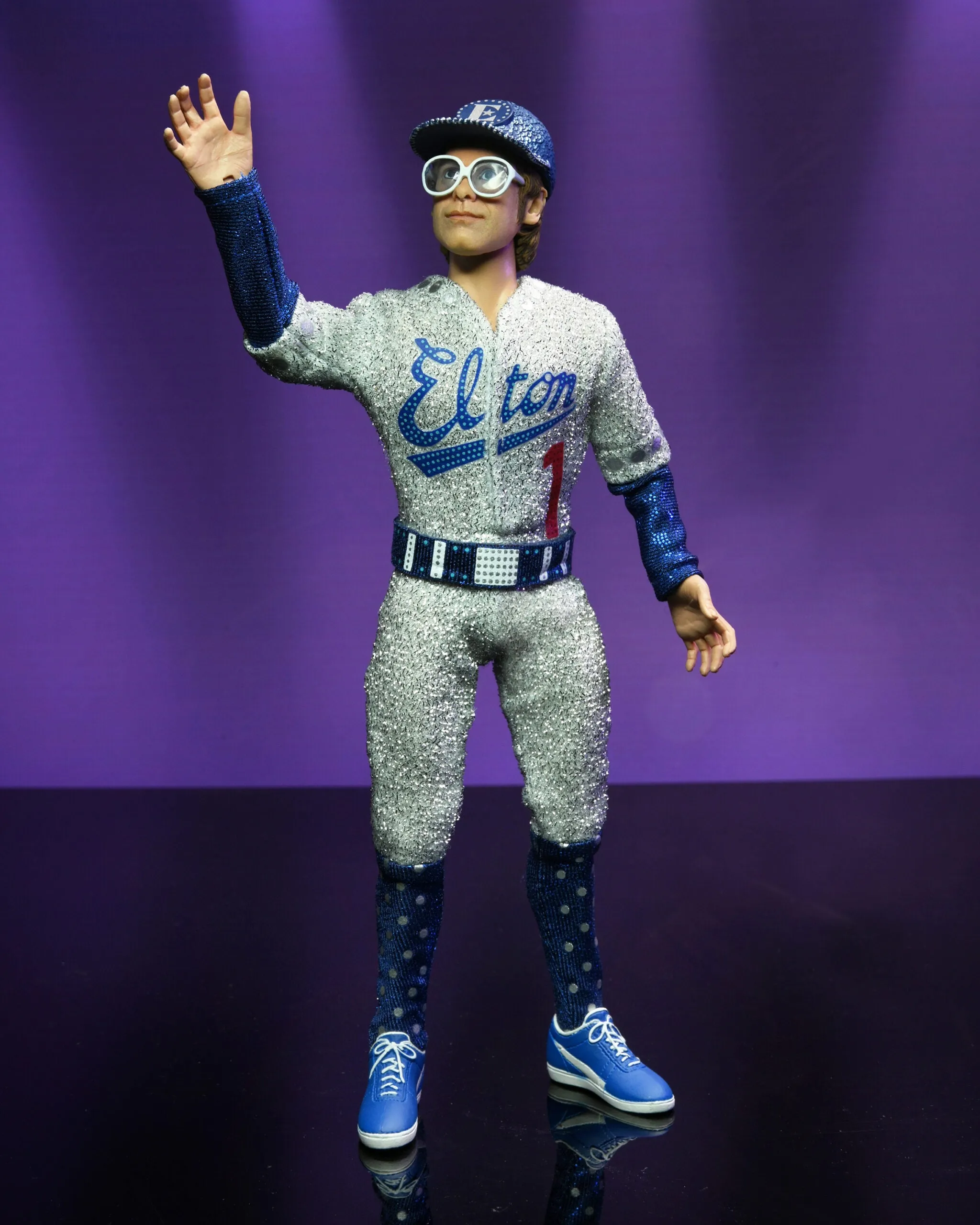 Elton John 8-Inch Clothed Elton John (Live in '75) Action Figure