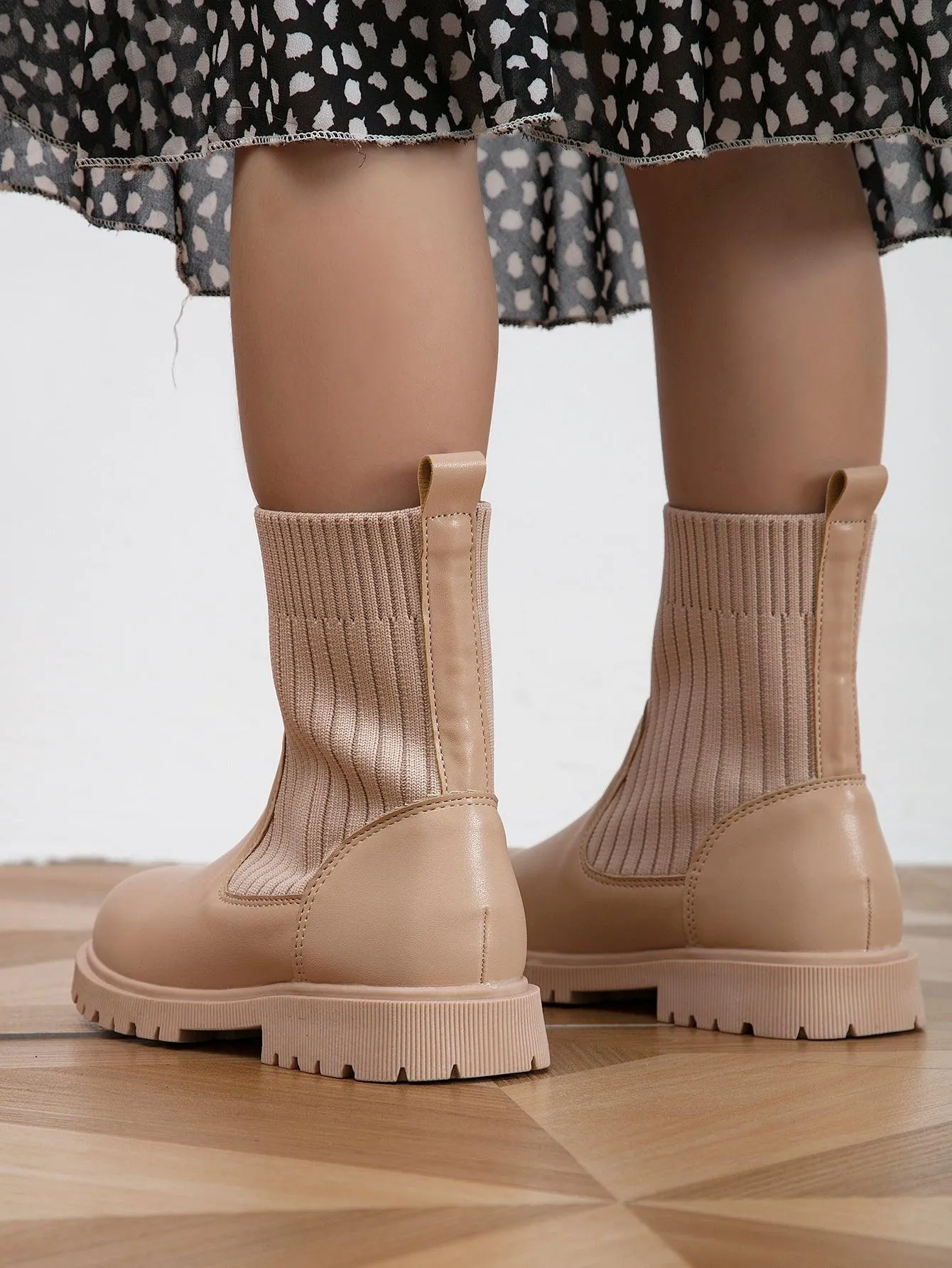 EM Kids Slip-On Sock Boots