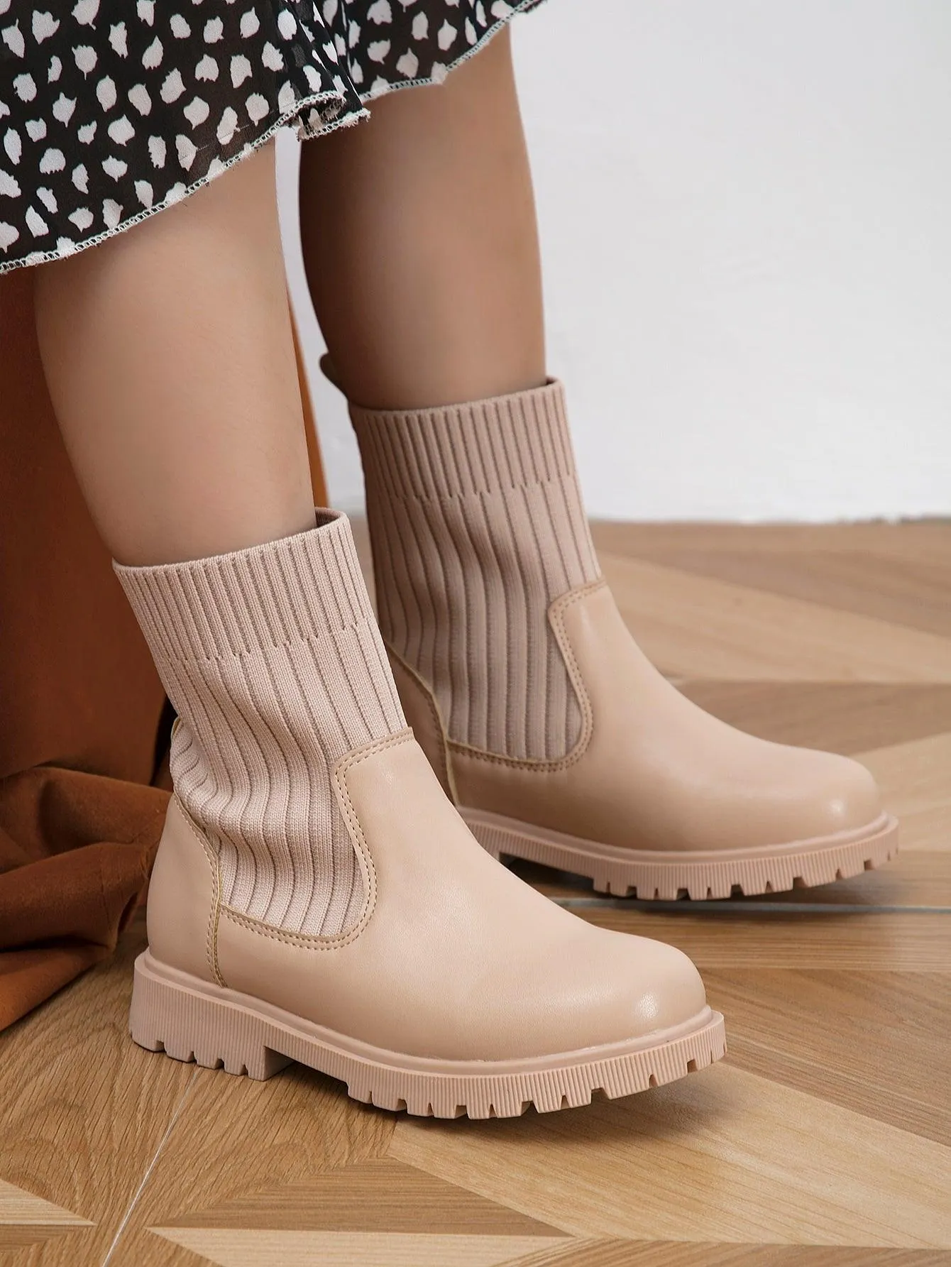 EM Kids Slip-On Sock Boots