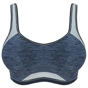 Epic Total Eclipse Blue Underwired Sports Bra - Freya Active