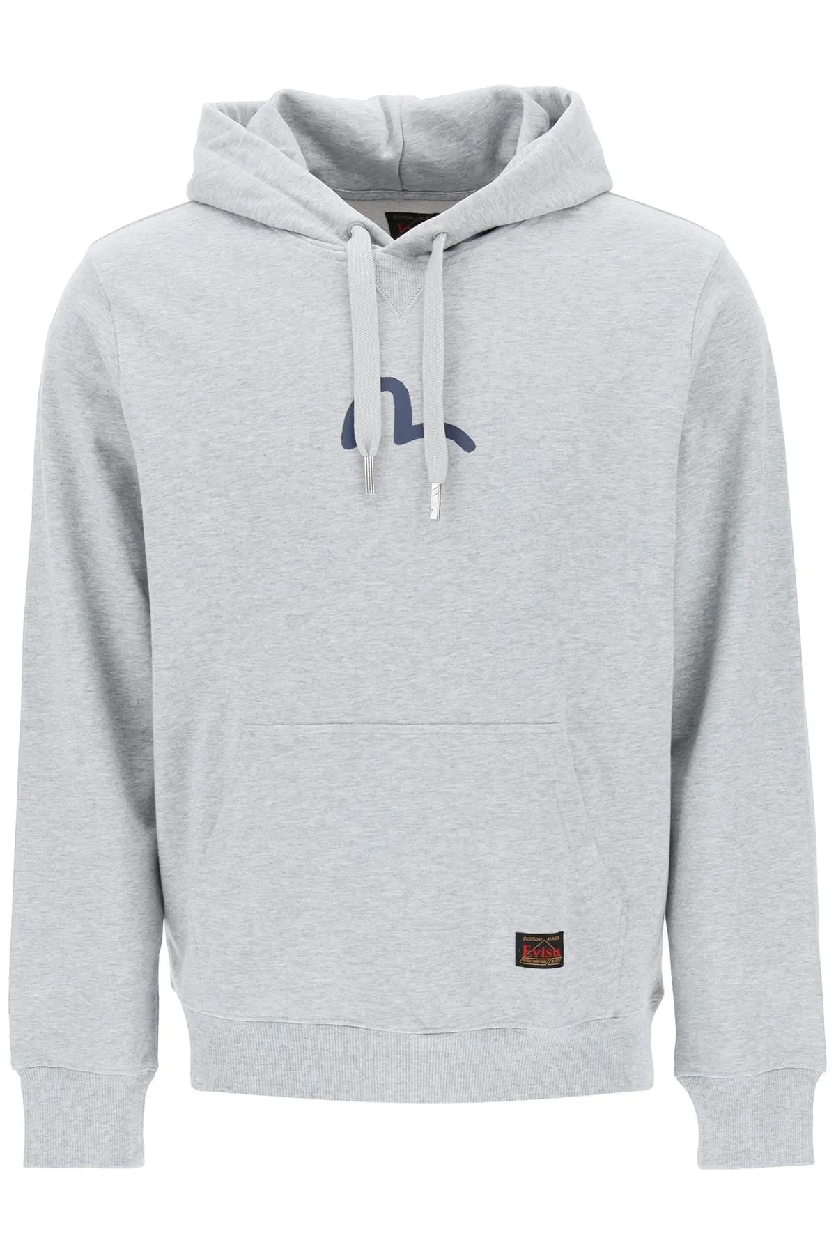 Evisu seagull print hoodie