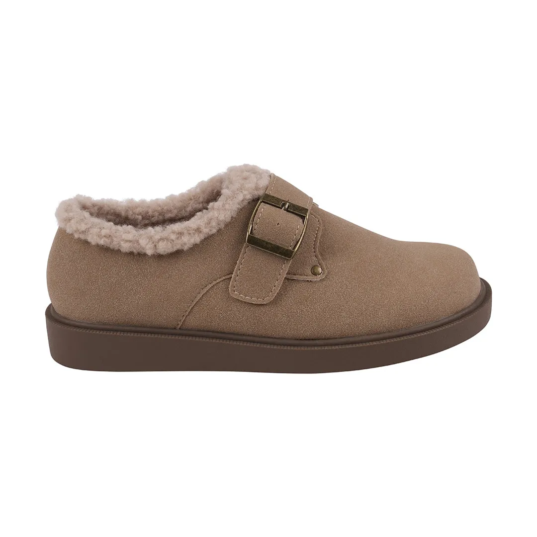 Ezra Khaki Slip-Ons: Trendy Comfort for Fall