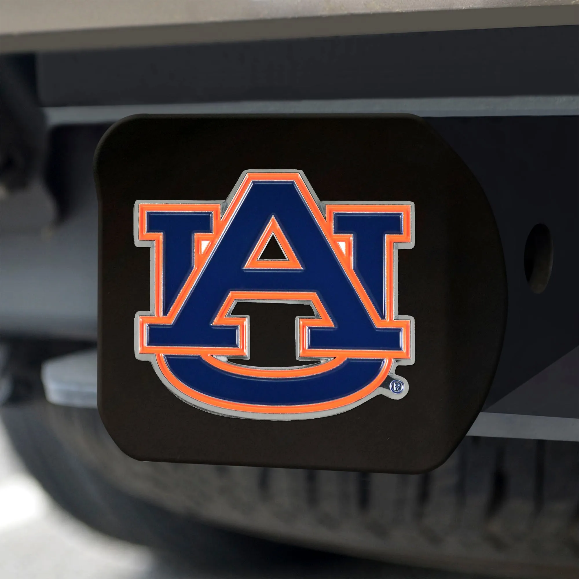 Fanmats Auburn Tigers Color Hitch Cover - Black