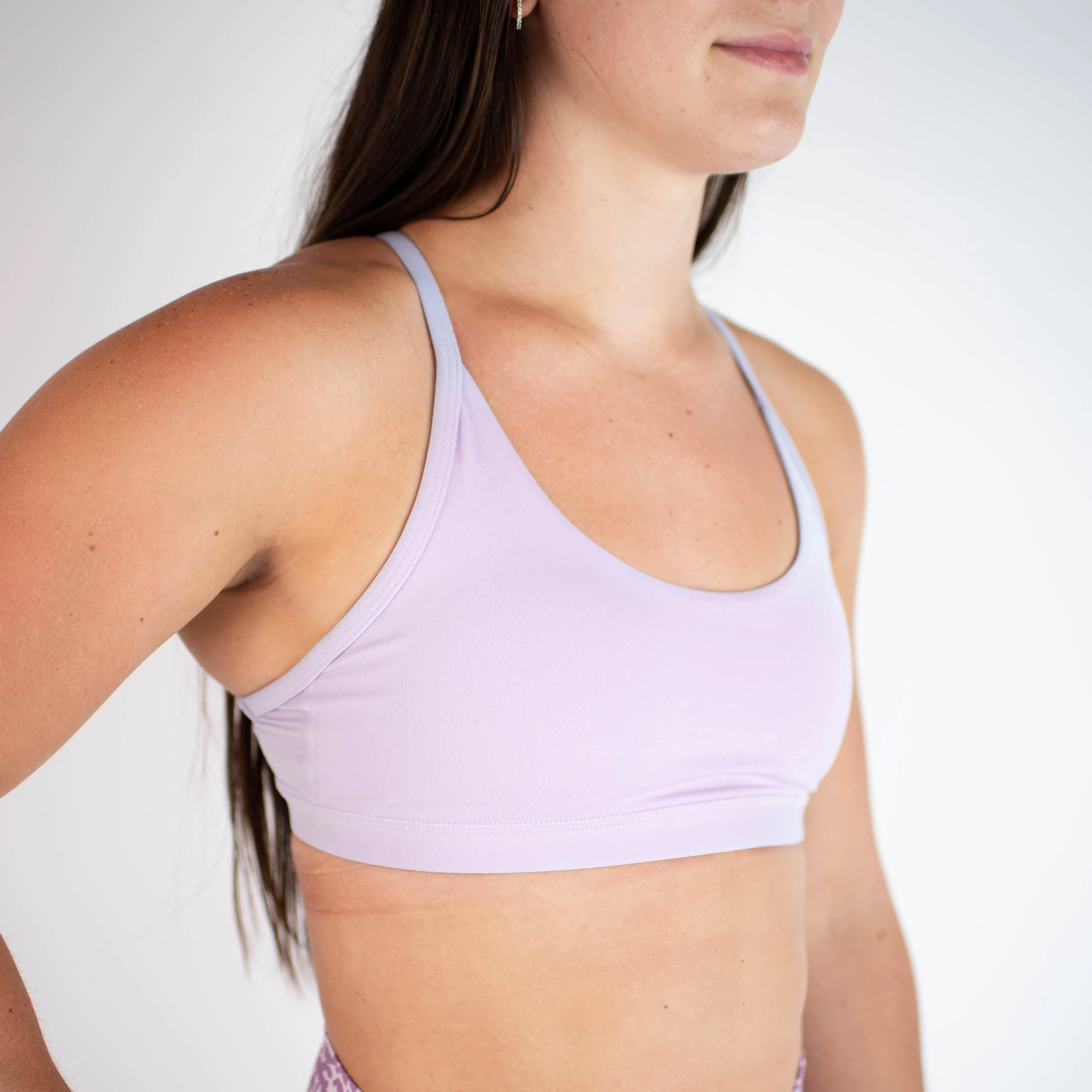 FLEO Cami Sports Bra - Frozen Amethyst