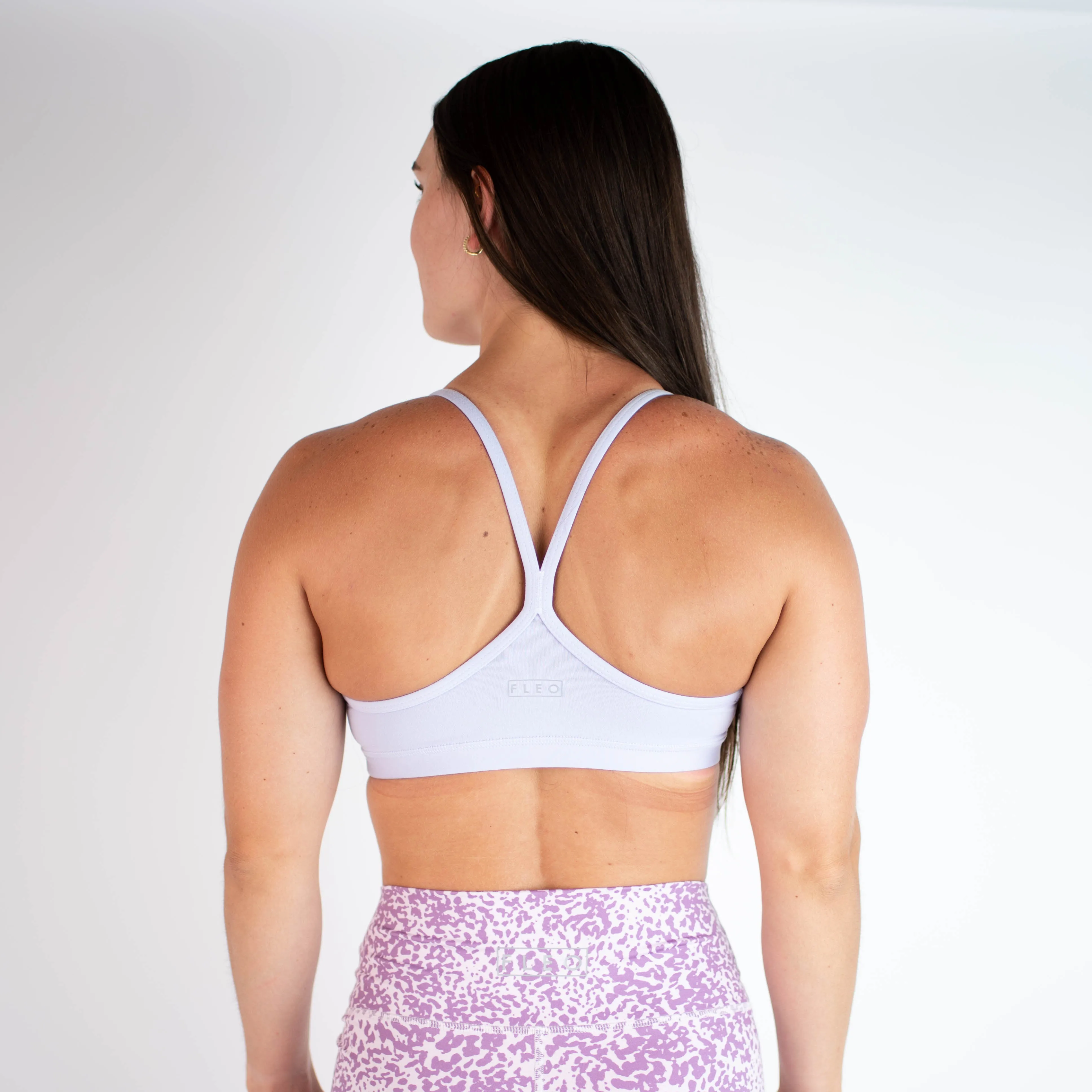 FLEO Cami Sports Bra - Frozen Amethyst