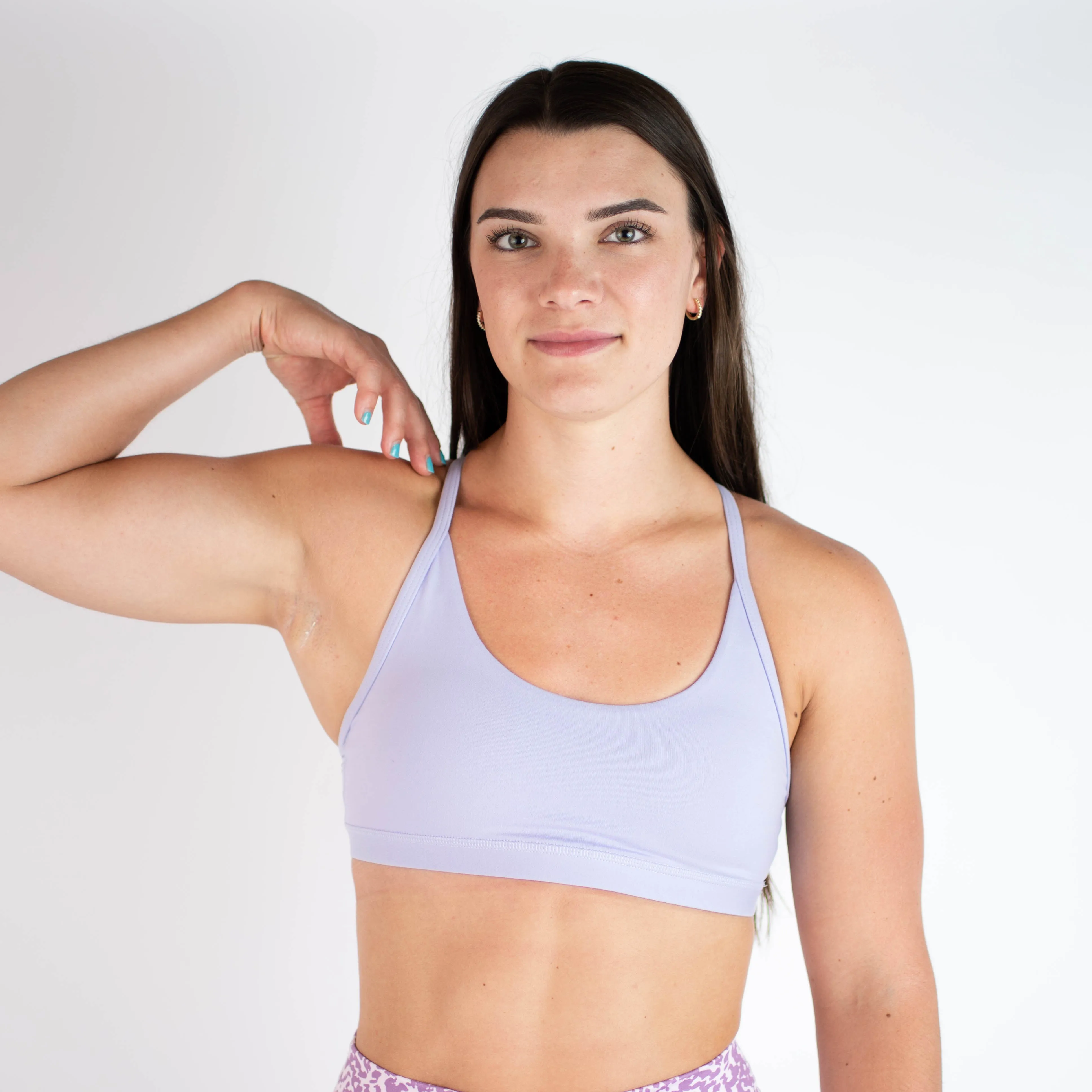 FLEO Cami Sports Bra - Frozen Amethyst