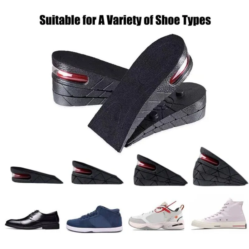 FlexVybe™ Height Increase Insoles: Be Taller, Invisible Heel Lift Shoe Inserts