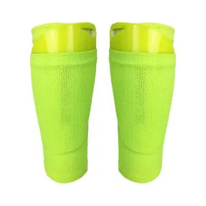 Football Shin Pads   Socks Sports Protective Equipment, Color: Fluorescent Green (S)