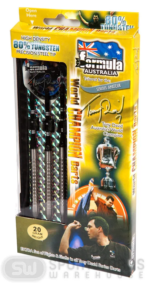 Formula Sports Tony David 80% Tungsten Darts 20g