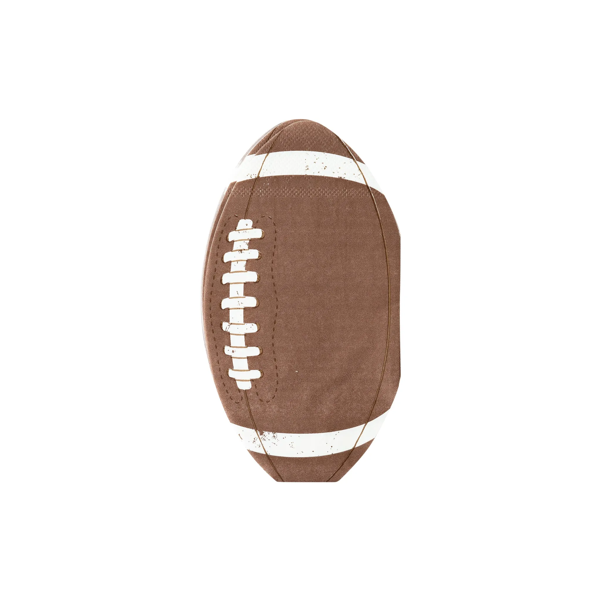 FTB939 -  Football Shaped Paper Dinner Napkin