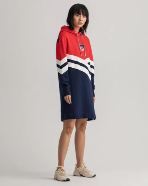 GANT Retro Shield Hoodie Dress 4372