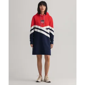 GANT Retro Shield Hoodie Dress 4372