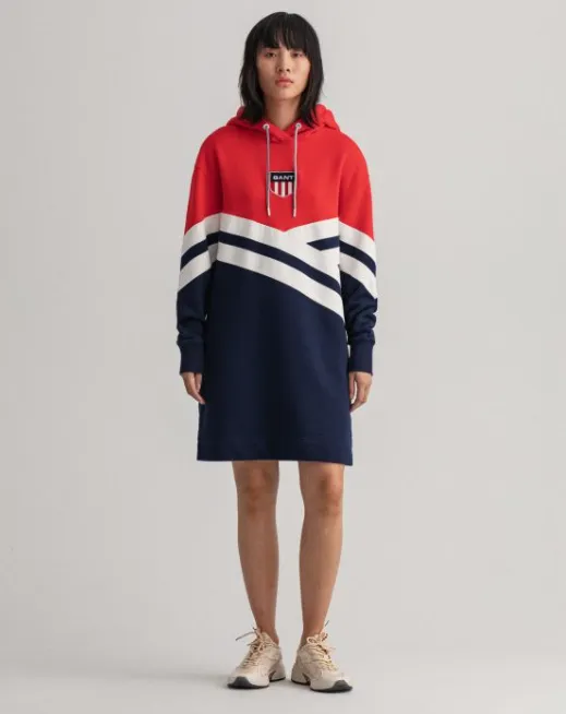 GANT Retro Shield Hoodie Dress 4372