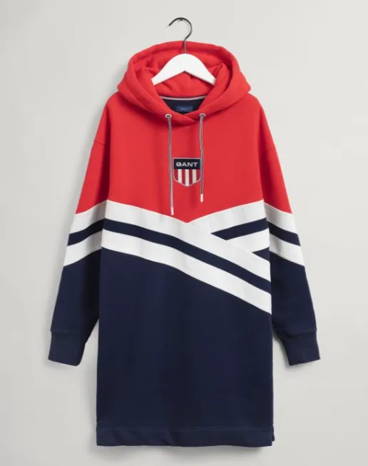 GANT Retro Shield Hoodie Dress 4372