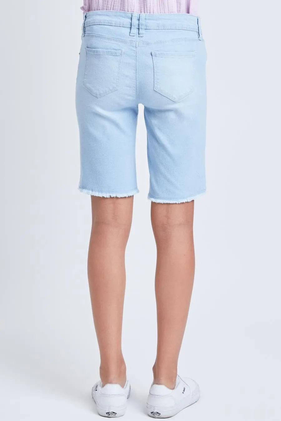 Girls Essential Cuffed Pull-On Bermuda