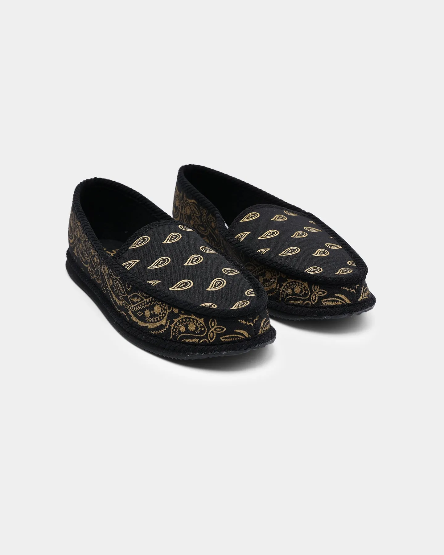 Goat Crew Bandana Slipper Black/Gold