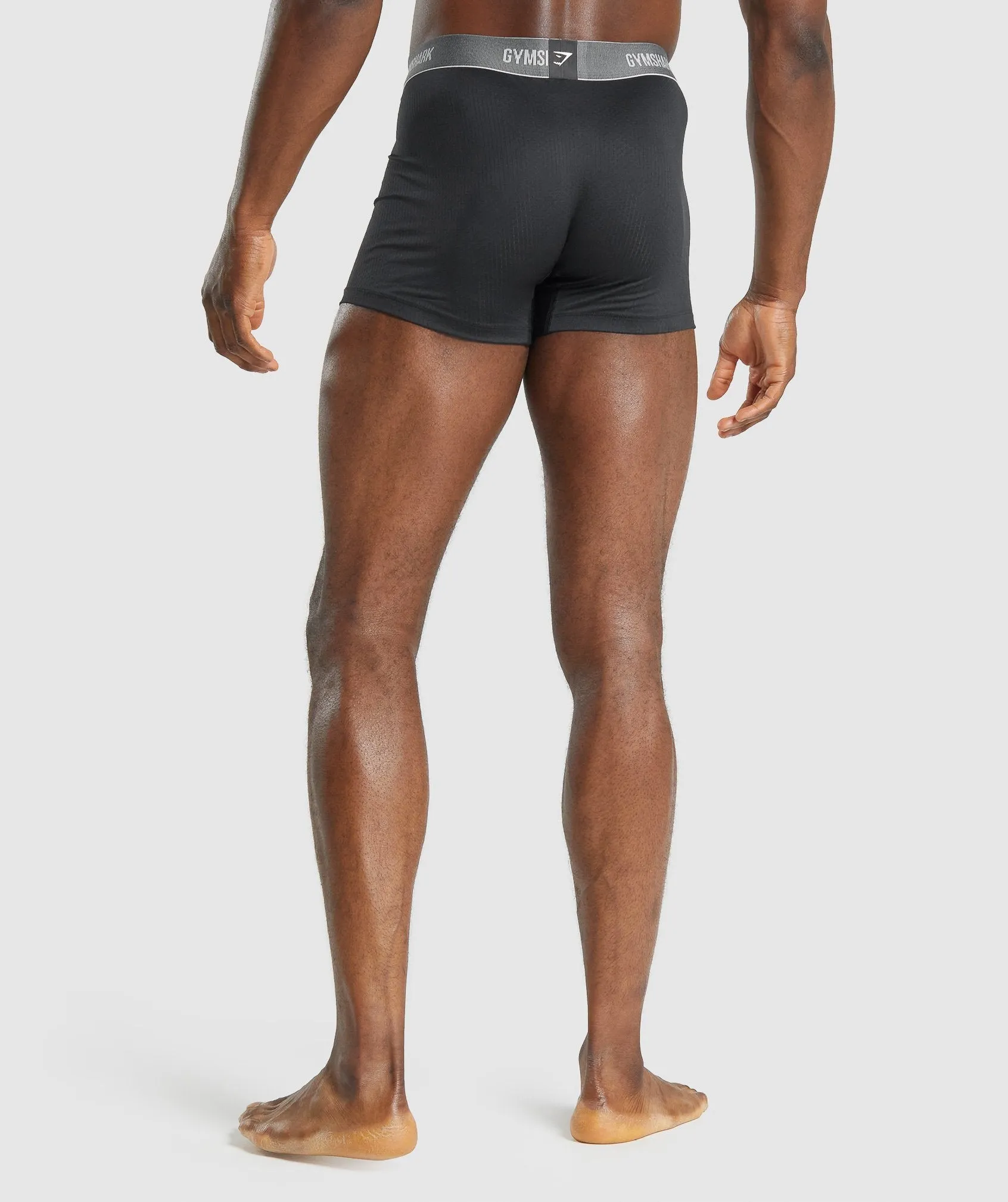 Gymshark Sports Tech Boxers 2pk - Black