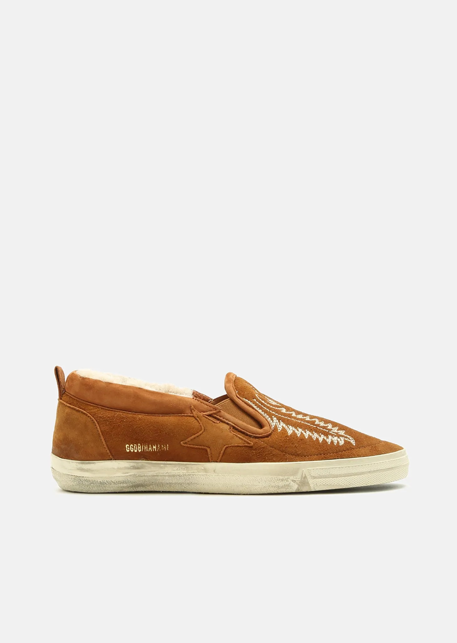 Hanami Shearling Slip On Sneakers