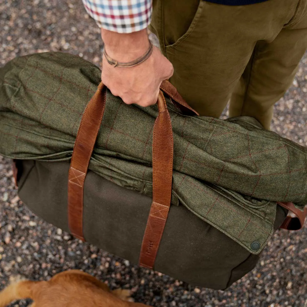 HARKILA Weekend Bag - 30 Litres - Warm Olive