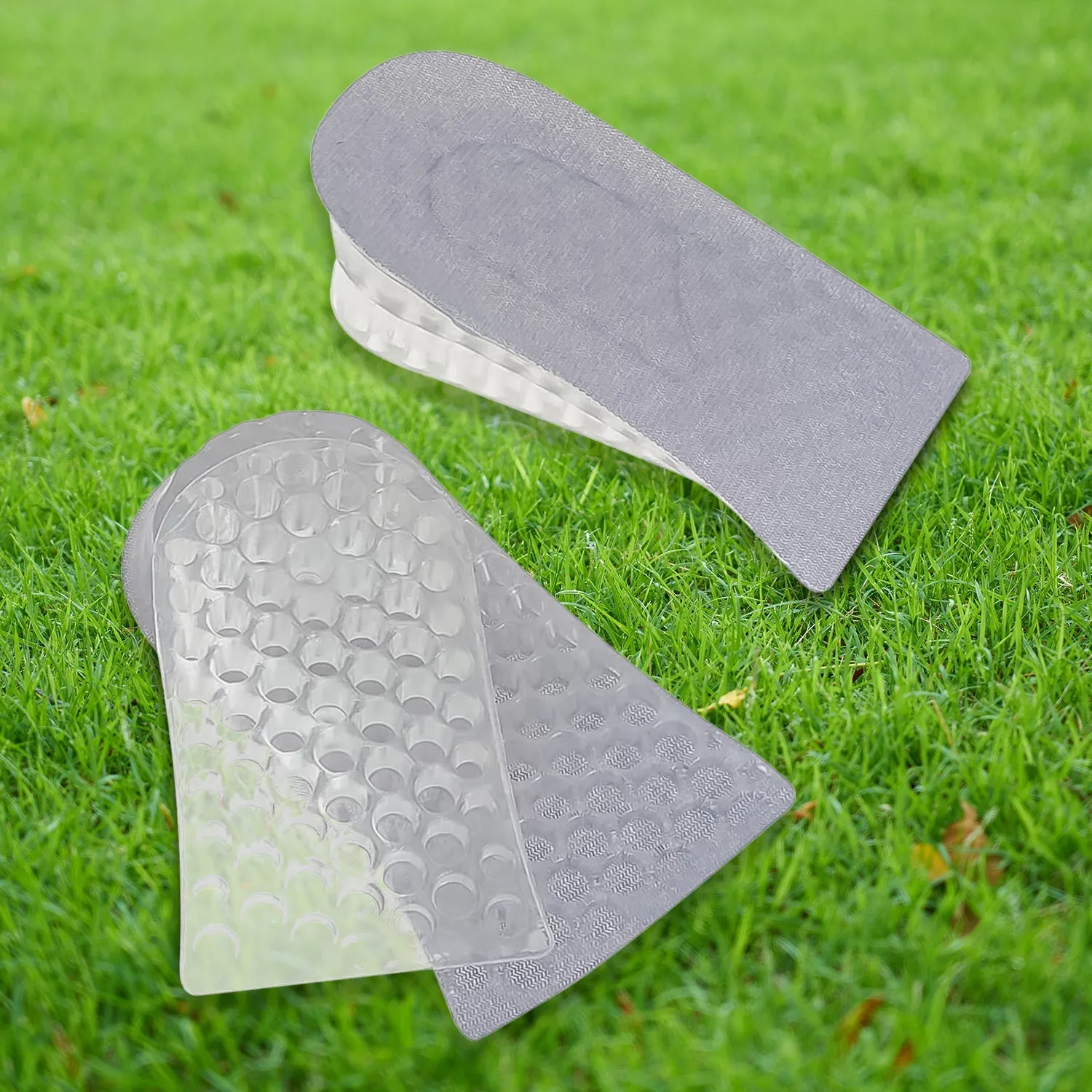 Height Increase Silicone Insoles Heel (1 Pair / 4 Layer)