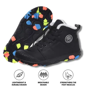 Hike Kids - Waterproof Barefoot Winter Shoes for Kids